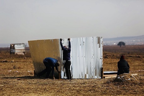 Land invasions in Johannesburg, South Africa