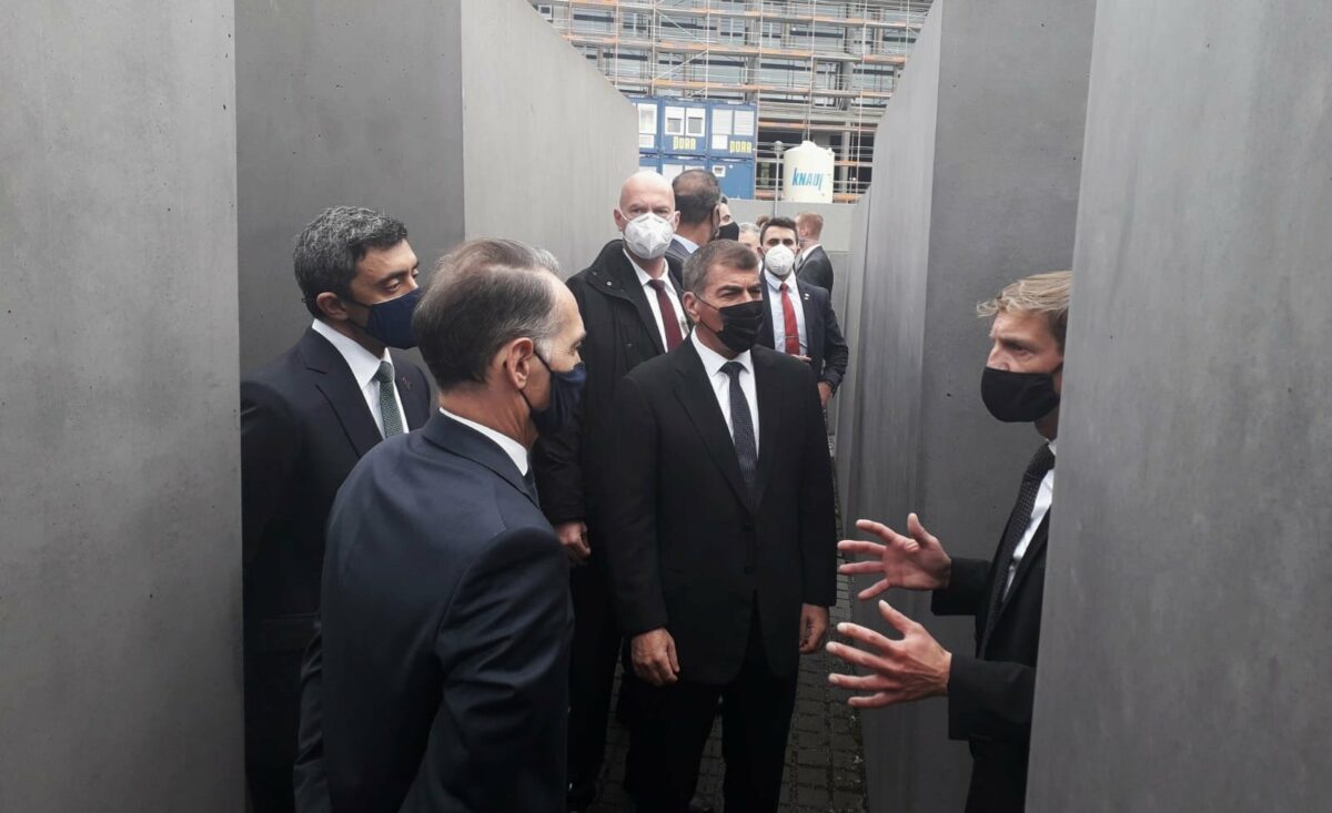 Israel, UAE, Germany Joint Visit to Holocaust Memorial