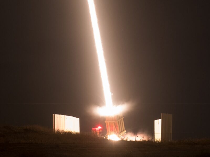 Iron Dome Intercepts Missile