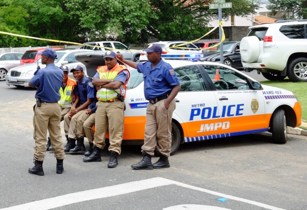 Metro Police in Johannesburg