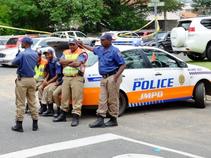 Metro Police in Johannesburg