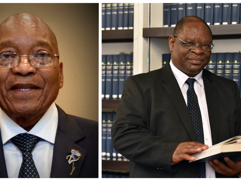 Jacob Zuma and Justice Zondo