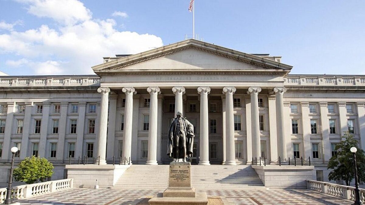 U.S. Department of Treasury headquarters in Washington