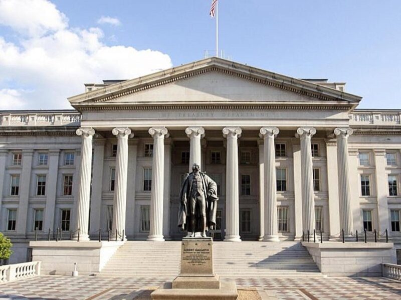 U.S. Department of Treasury headquarters in Washington