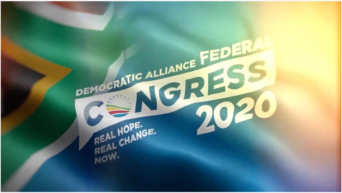 Democratic Alliance Federal Congress 2020