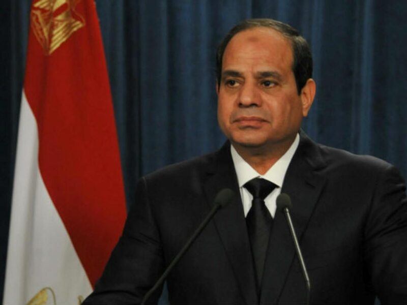 Egyptian President Abdul Fattah al-Sisi