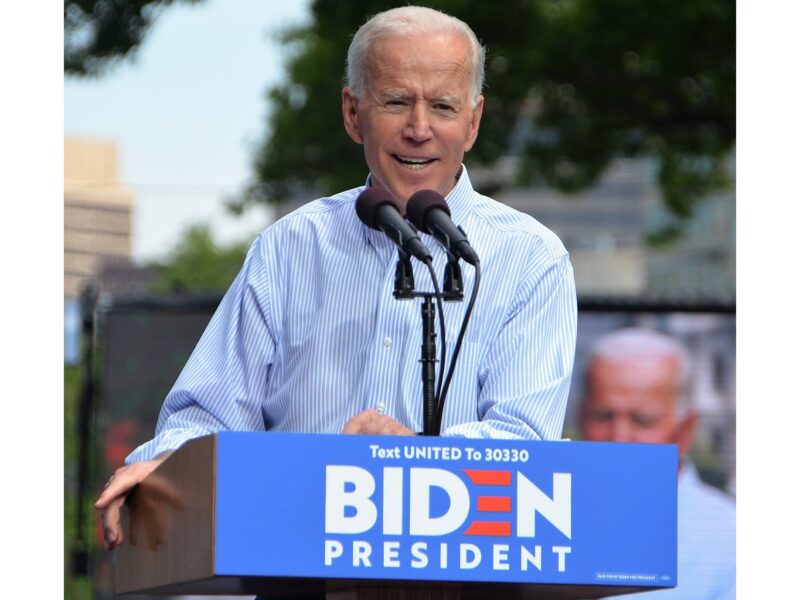 Joe Biden kickoff rally.