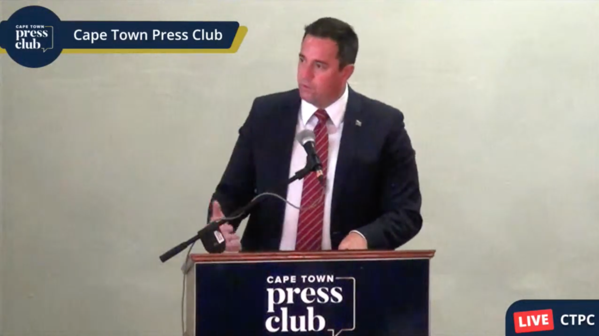 John Steenhuisen Speech