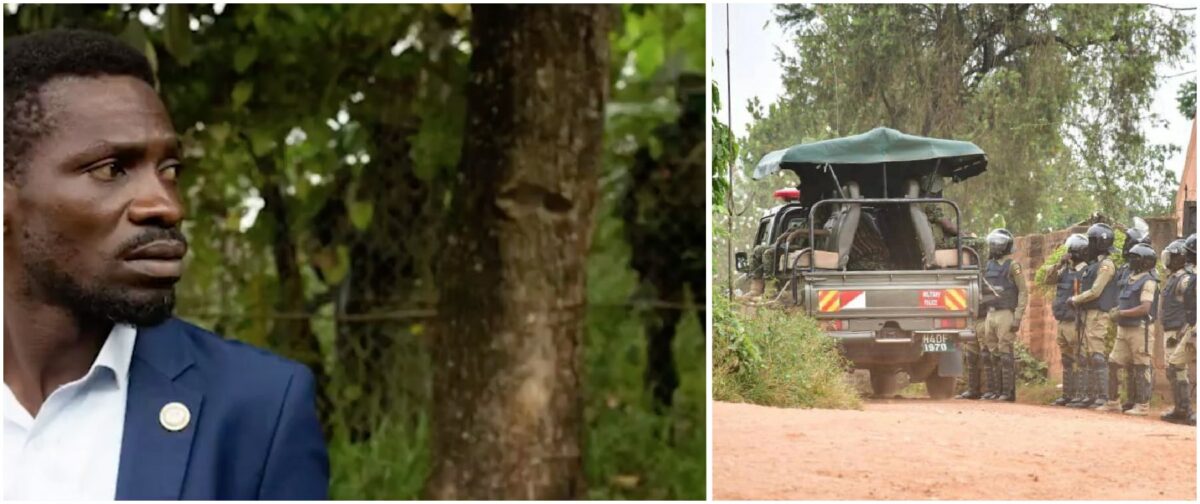 Bobi Wine is under Military Siege