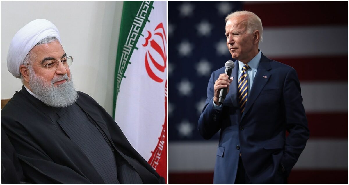 Iran-Pres-Rouhani-and-US-Pres-elect-Biden