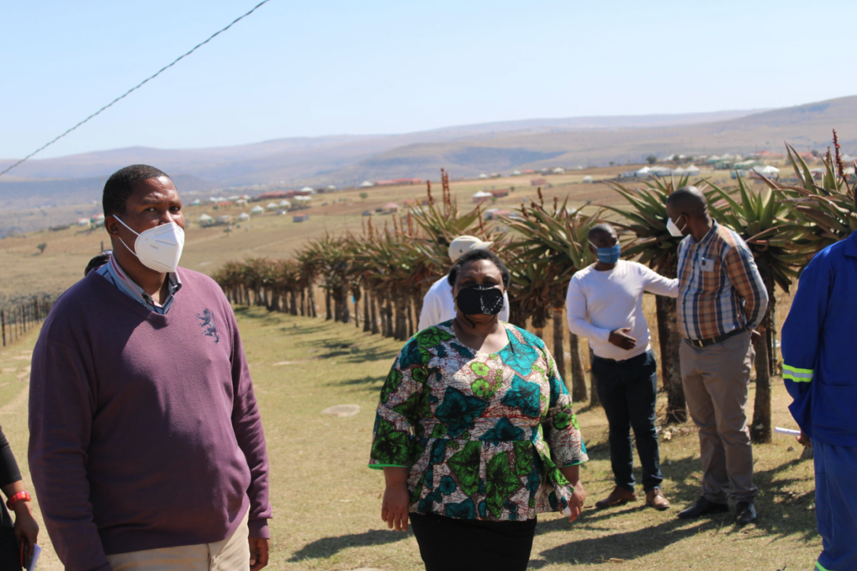 Minister of Agriculture, Land Reform and Rural Development (DALRRD), Thoko Didiza, visits Mvelo, Eastern Cape, 14 Sept 2020