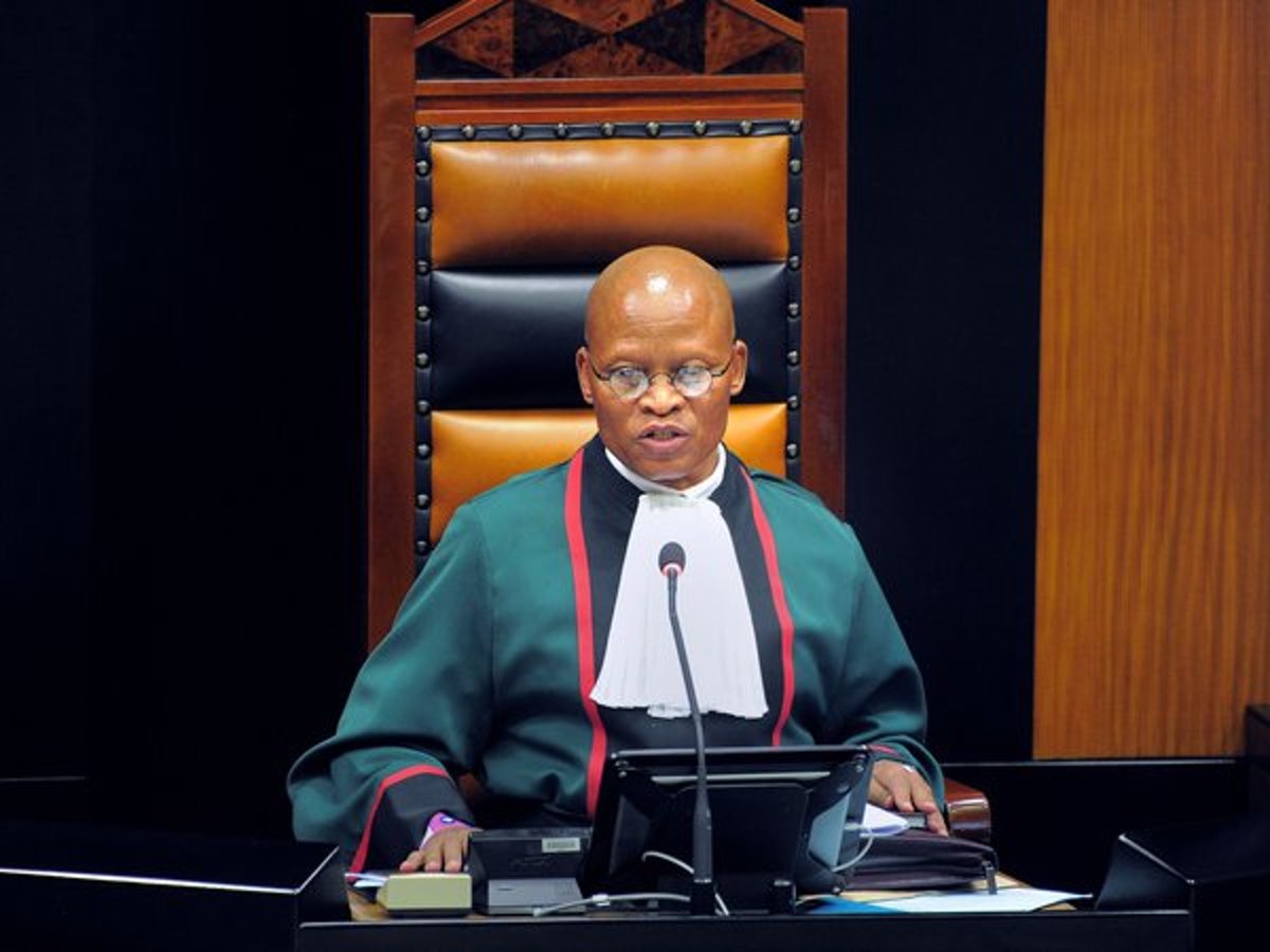 Chief Justice Mogoeng Mogoeng.