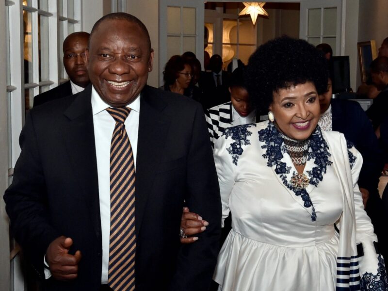 Then Deputy President Cyril Ramaphosa attends Winnie Madikizela-Mandela 80th birthday, 14 Sep 2016