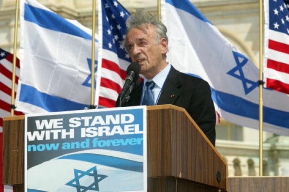 Elie Wiesel; courtesy, Elisha Wiesel.