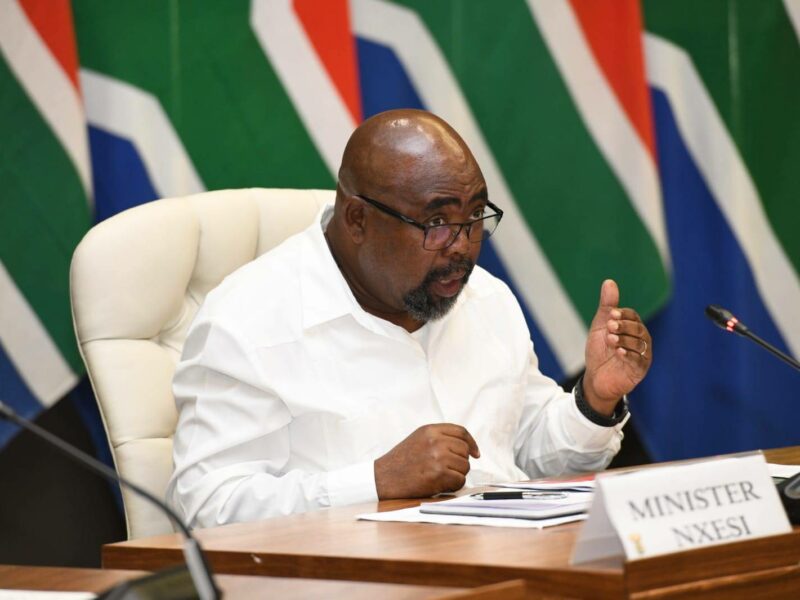 South African Minister of Labour, Thulas Nxesi, hails workers as they celebrate their day and commits the department to do more to improve their lives. Source: SA Dept of Employment and Labour.