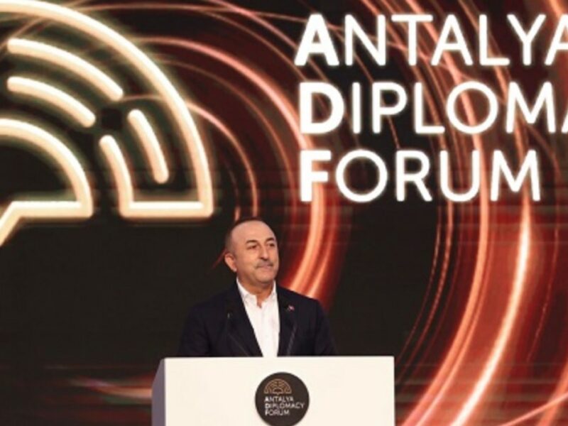 Foreign Minister Mevlüt Çavuşoğlu, Antalya Diplomacy Forum, Turkey, source: Turkish Ministry of Foreign Affairs.