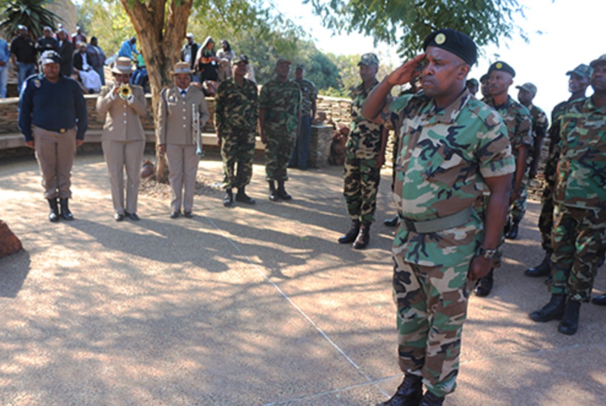 Repatriation & Symbolic burial of Umkhonto Wesizwe members, 2016, GovZA - Department of Military Veterans.