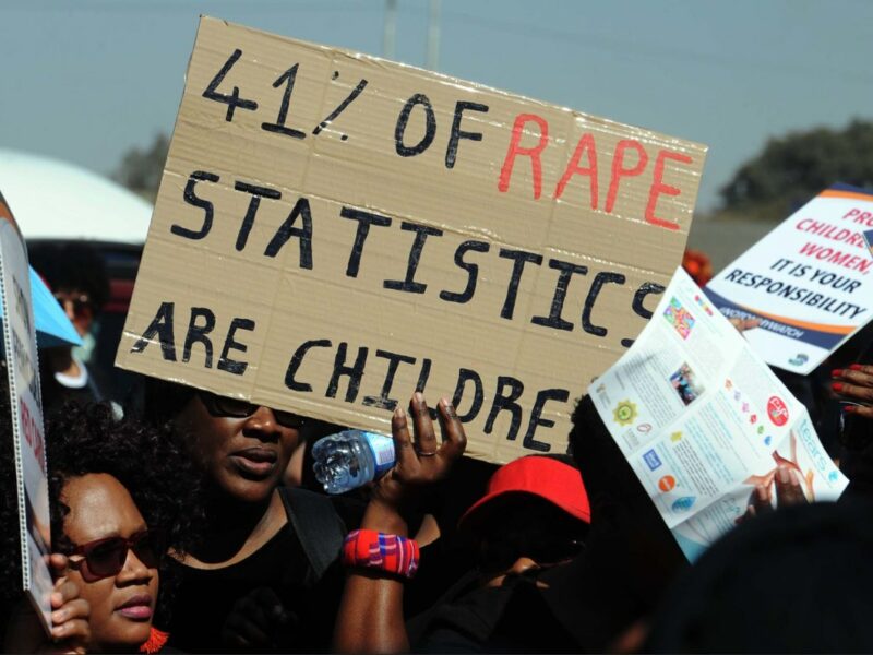 Intersectional Women's March against #GBV. Scores of women embarked on a nationwide march against gender-based violence from Struben Street to the Union Buildings, Pretoria, August 2018. (Photo: GCIS).