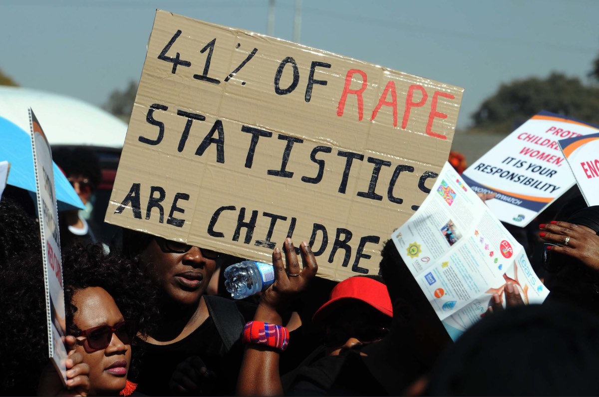 Intersectional Women's March against #GBV. Scores of women embarked on a nationwide march against gender-based violence from Struben Street to the Union Buildings, Pretoria, August 2018. (Photo: GCIS).