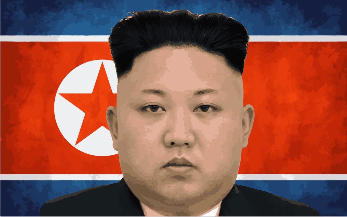 Supreme Leader of North Korea, Kim Jong-un; by Victoria Borodinova, pixabay.