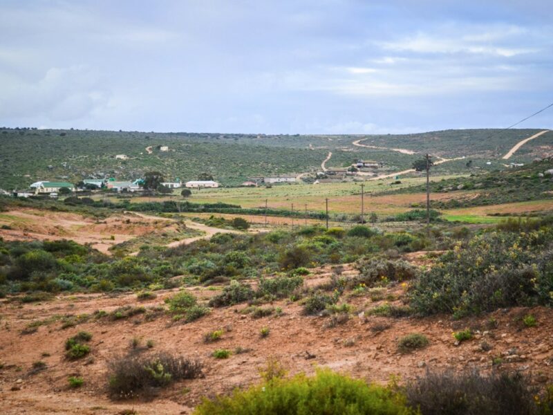 Land in South Africa near Garies, Kotzesrus, Northern Cape, by Jbdodane, Flickr.