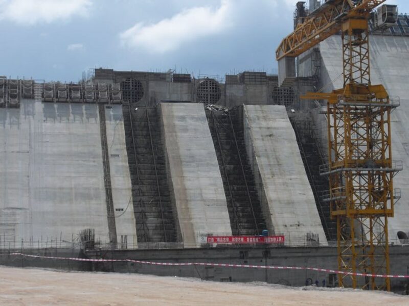 The Bui Dam is a tangible reminder of China’s influence in Ghana. Wikimedia Commons.