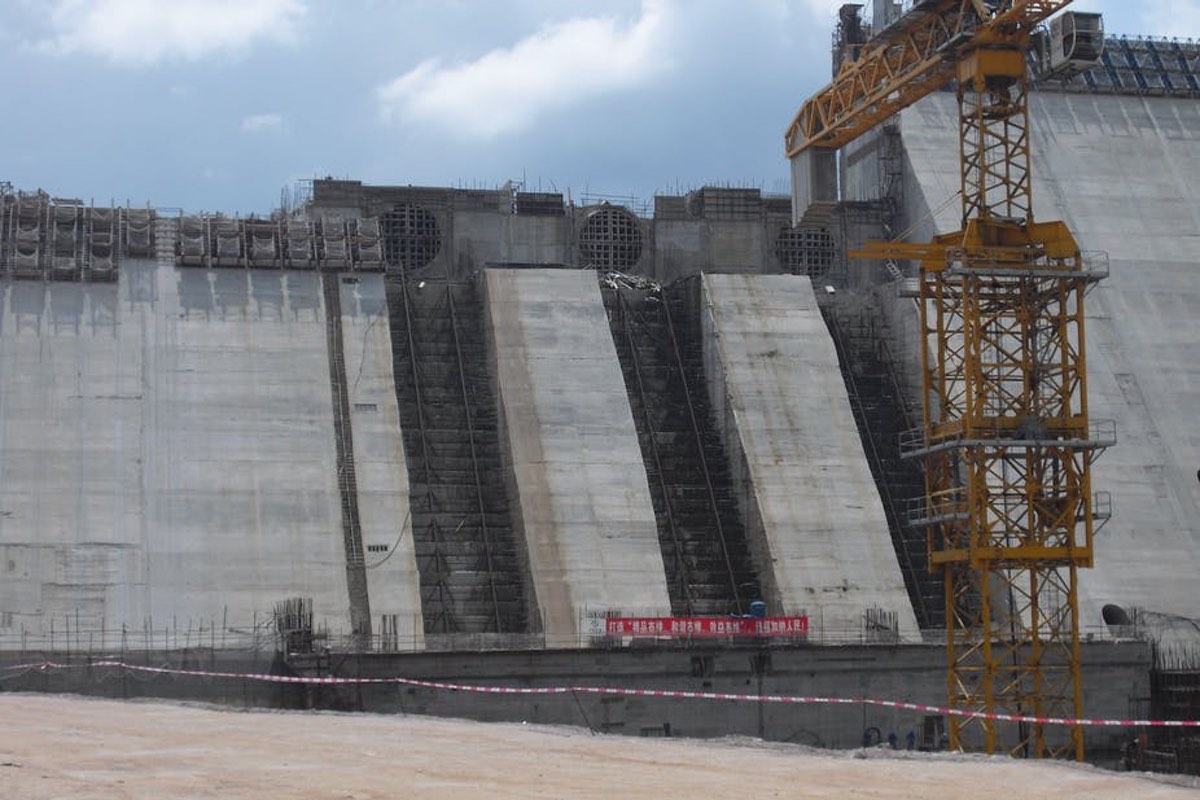 The Bui Dam is a tangible reminder of China’s influence in Ghana. Wikimedia Commons.