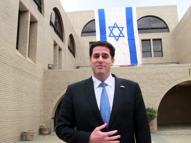 Israeli Ambassador to the United States Ron Dermer offering a message on Israel’s 66th anniversary. Source: YouTube.