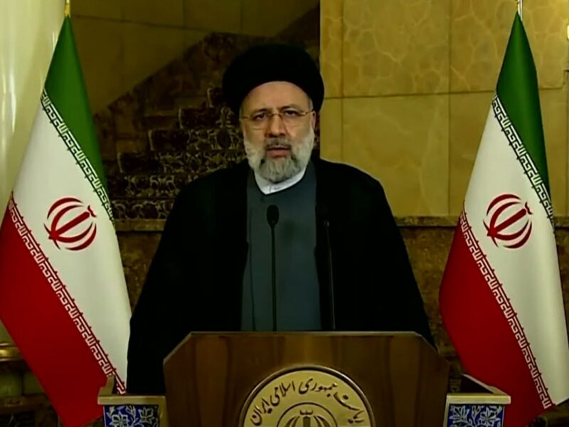 Iranian President Ebrahim Raisi addresses the 2021 U.N. General Assembly by video, Sept. 21, 2021. Source: YouTube