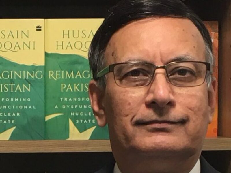 Husain Haqqani, academic and journalist who served as Pakistan’s U.S. envoy from 2008-2011. Source: Twitter.