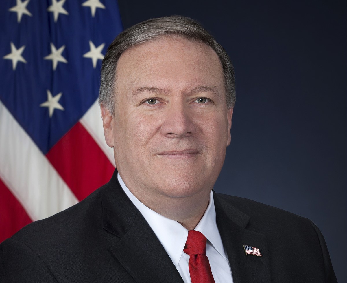 Former US Secretary of State Mike Pompeo.
