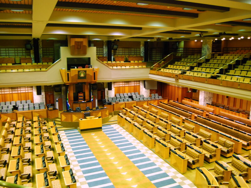 National Assembly of South Africa; By Shi Zhao, Creative Commons