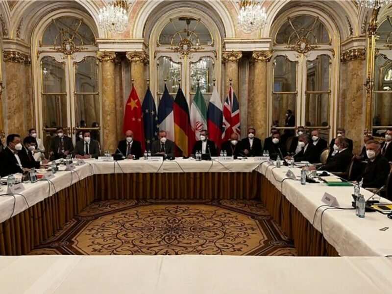 World powers and Iran in Vienna for talks discussing the Iran nuclear deal. Credit: EU Delegation in Vienna/Twitter.