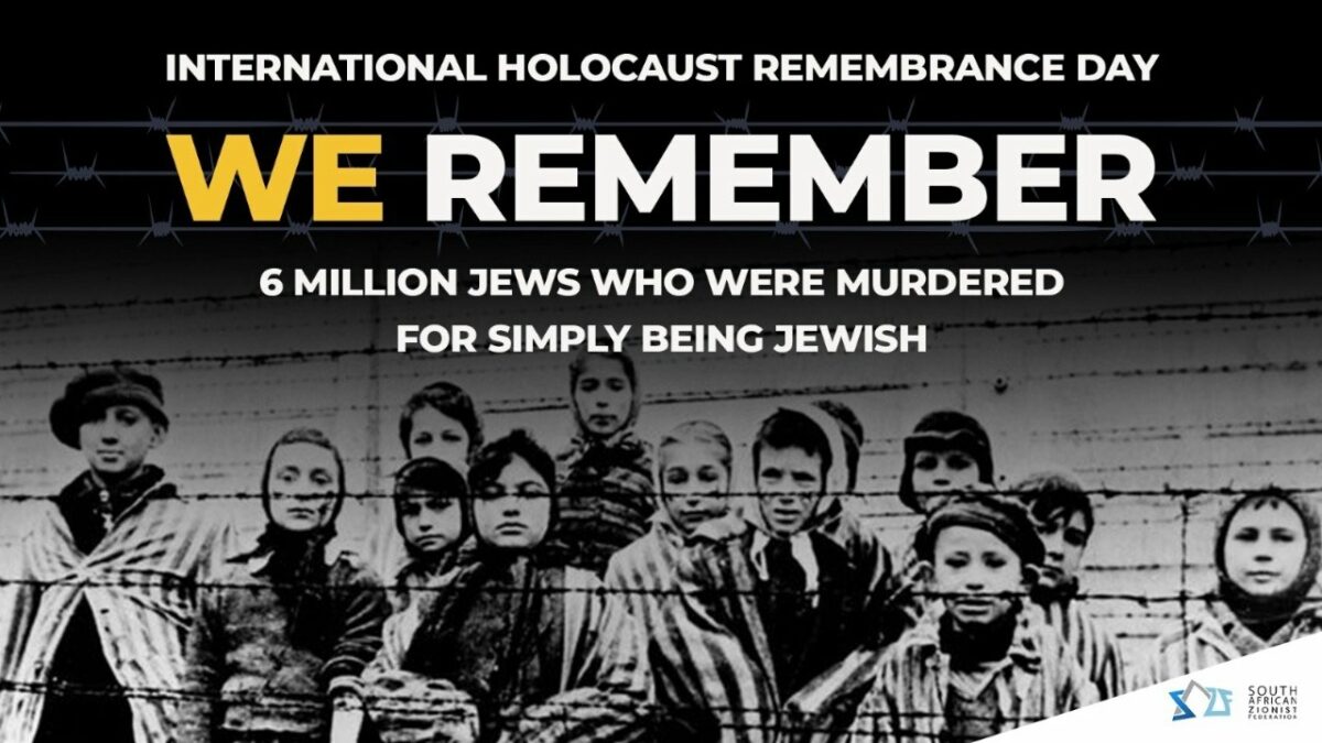 International Holocaust Remembrance Day, courtesy: SAZF.