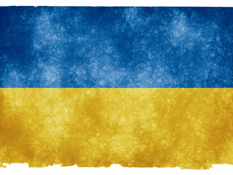 Ukraine Flag grunge - Nicolas Raymond, Flickr.