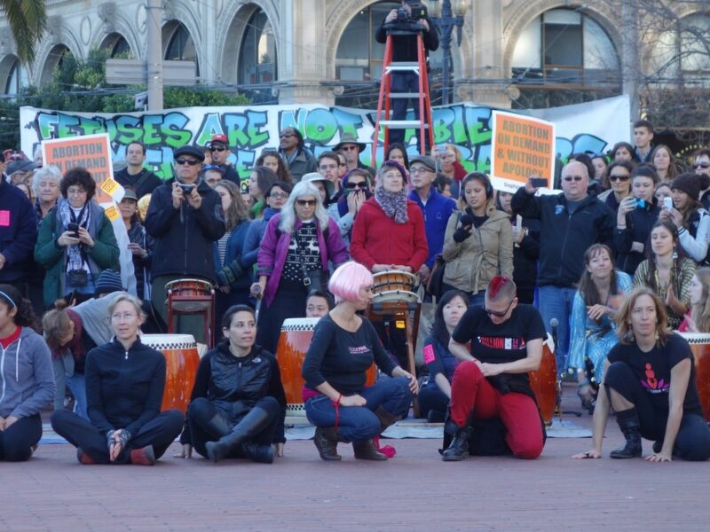 One Billion Rising on 40th Anniversary of Roe v Wade in San Francisco, by Steve Rhodes; https://creativecommons.org/licenses/by-nc-nd/2.0/