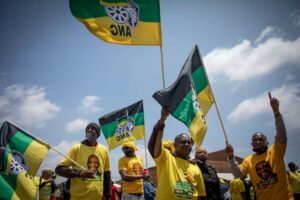 The African National Congress is steadily losing dominance. EFE-EPA/Kim Ludbrook