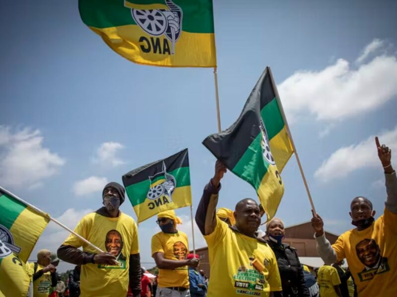 The African National Congress is steadily losing dominance. EFE-EPA/Kim Ludbrook