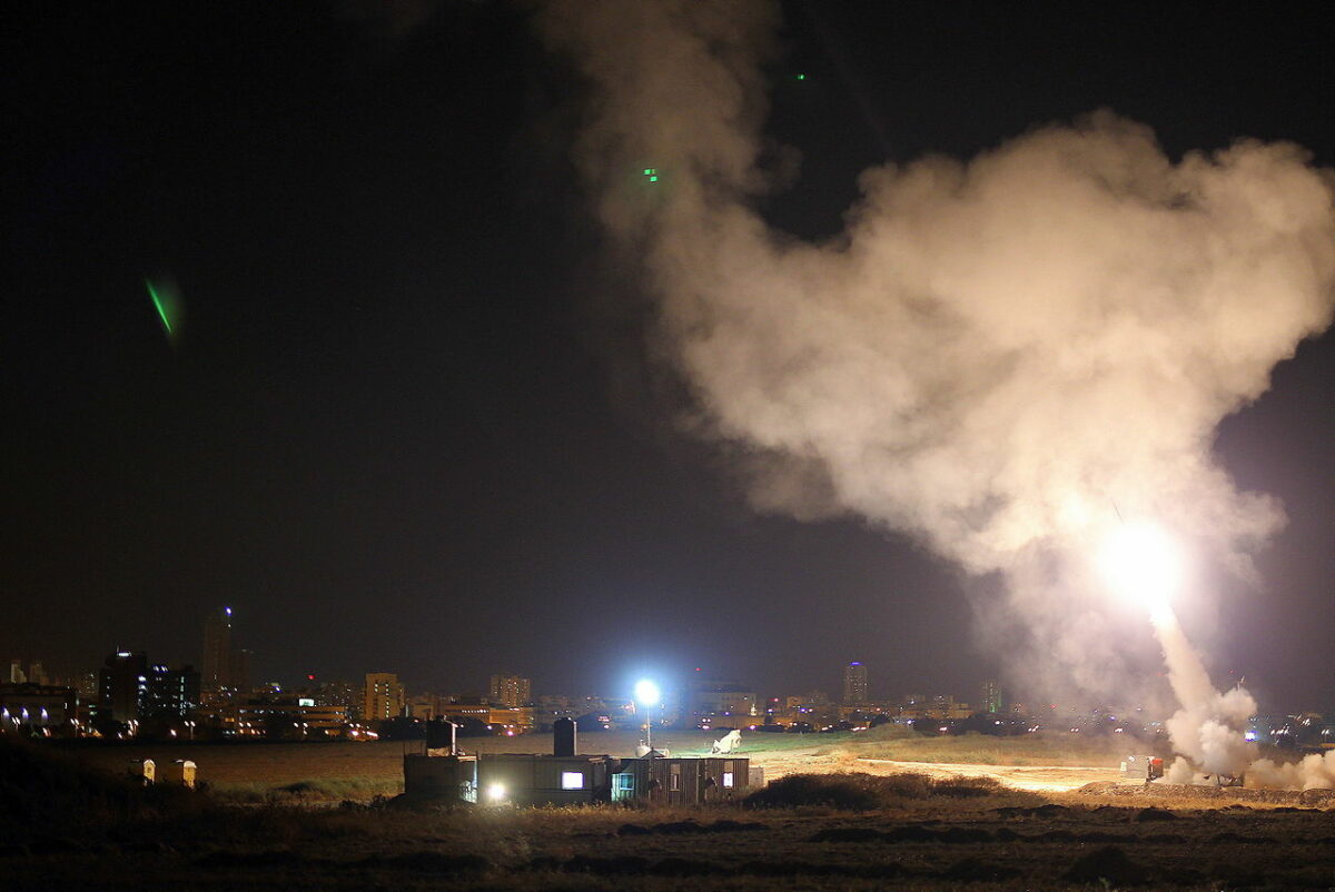 Iron Dome in Operation Protective Edge; Source: IDF, commons https://creativecommons.org/licenses/by/2.0/deed.en.