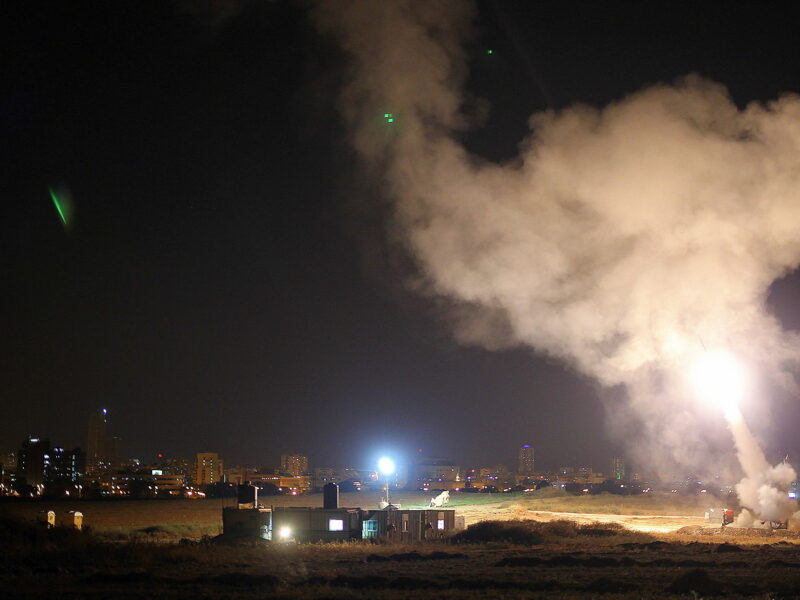 Iron Dome in Operation Protective Edge; Source: IDF, commons https://creativecommons.org/licenses/by/2.0/deed.en.