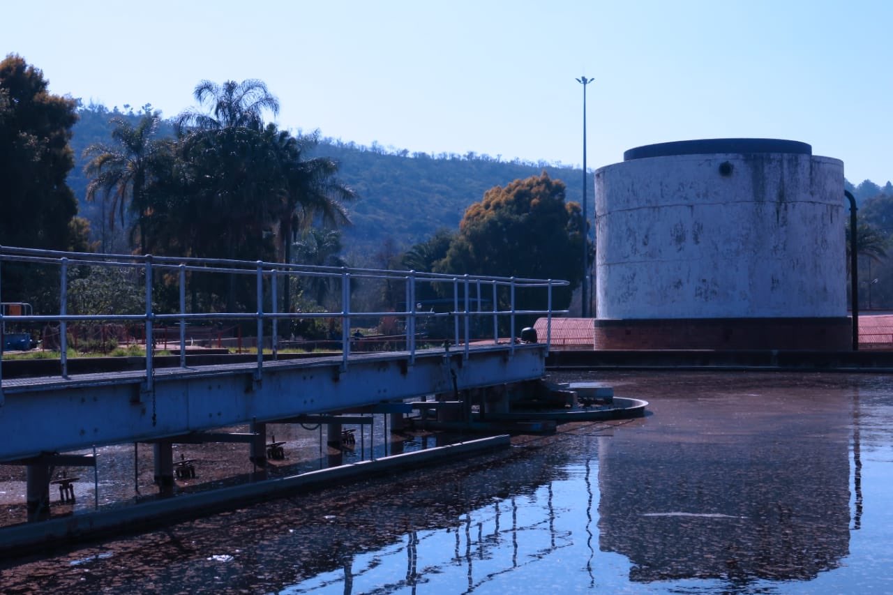 Rooiwal waste water treatment works; Courtesy: JNF SA.