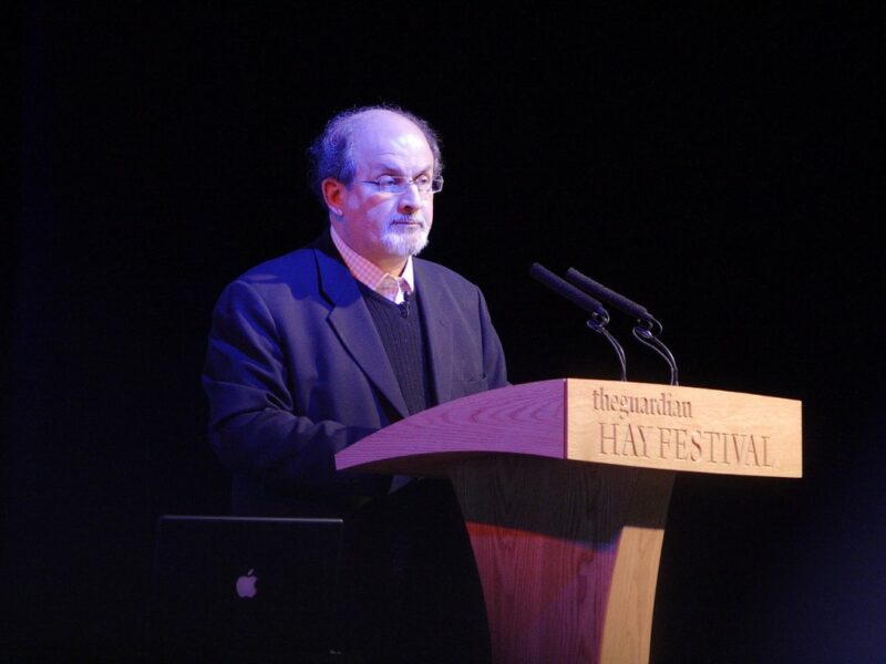 Salman Rushdie; The Festival Lecture: The Composite Artist; by Alexander Baxevanis https://creativecommons.org/licenses/by/2.0/