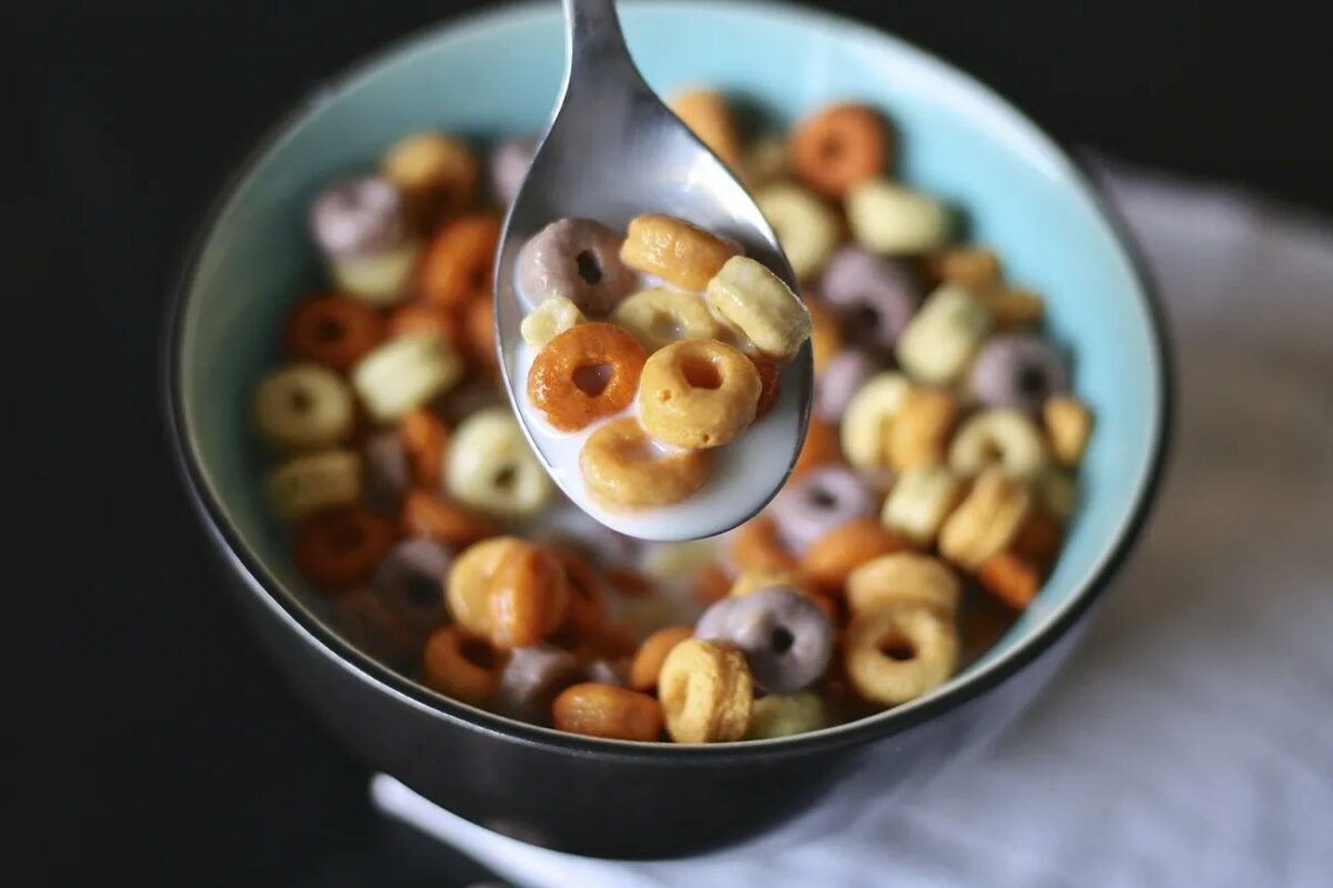 Colourful processed cereal; RawPixel - public domain.