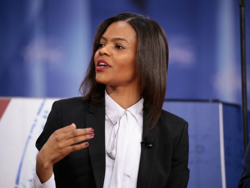 Candace Owens speaks at the 2018 Conservative Political Action Conference (CPAC) in National Harbor, Maryland, Feb. 22, 2018. Credit: Gage Skidmore/Wikimedia Commons.