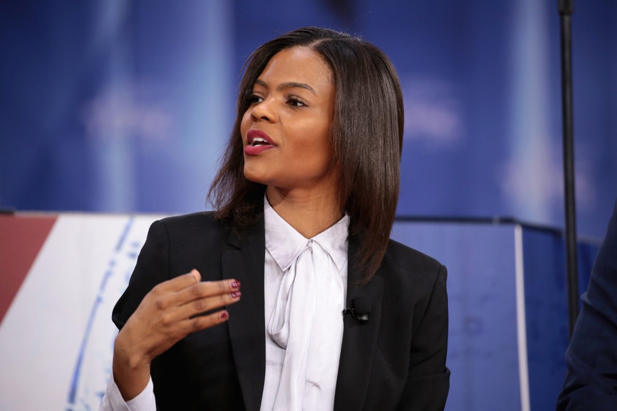 Candace Owens speaks at the 2018 Conservative Political Action Conference (CPAC) in National Harbor, Maryland, Feb. 22, 2018. Credit: Gage Skidmore/Wikimedia Commons.