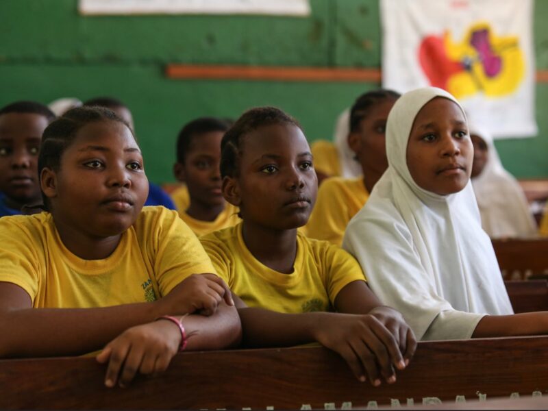 Students in Primary Seven at Zanaki Primary School in Dar es Salaam, Tanzania. March 2017. Picture: World Bank, Flickr, https://creativecommons.org/licenses/by-nc-nd/2.0/