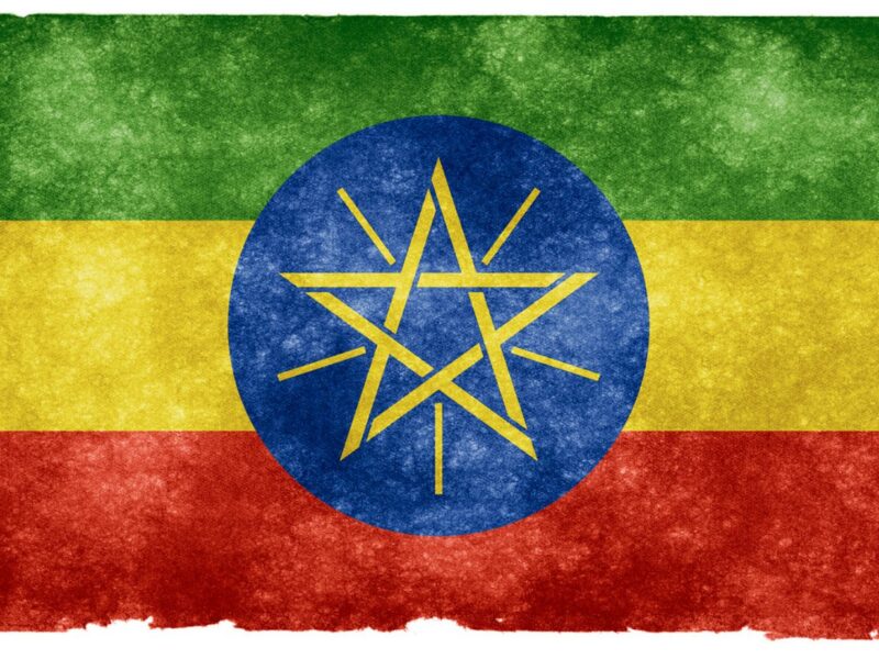 Ethiopia Grunge Flag by Nicolas Raymond, Flickr https://www.flickr.com/photos/80497449@N04/7383433962; https://creativecommons.org/licenses/by/2.0/;