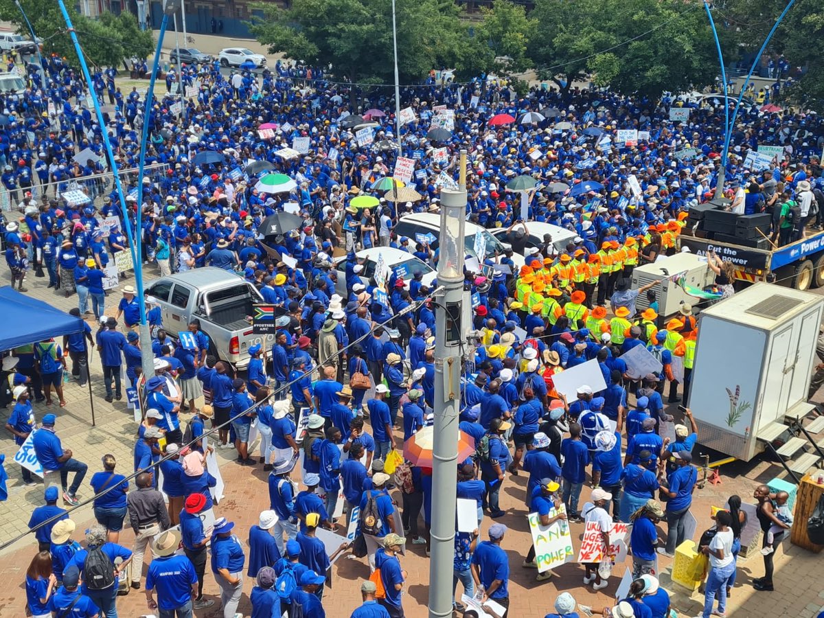 #PowertothePeople March to Luthuli House, Johannesburg. Courtesy: DA.