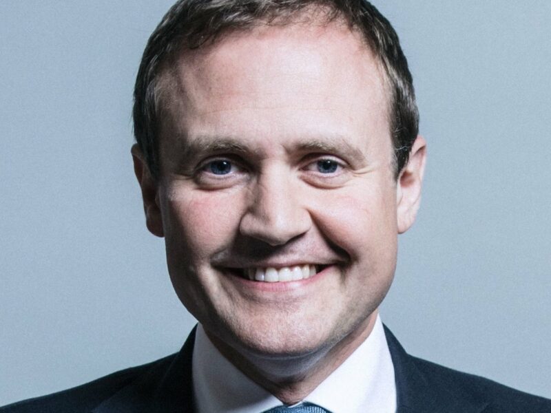 Official portrait of Tom Tugendhat. Photo by Chris McAndrew.